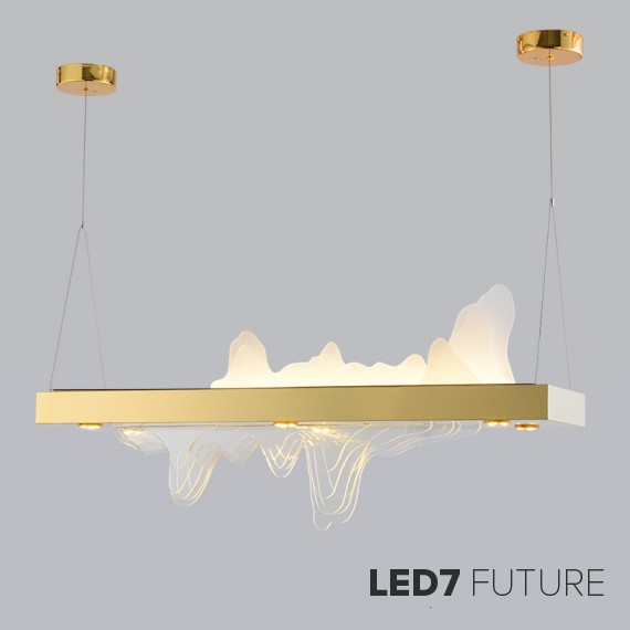 Loft Industry Modern - Iceberg Chandelier